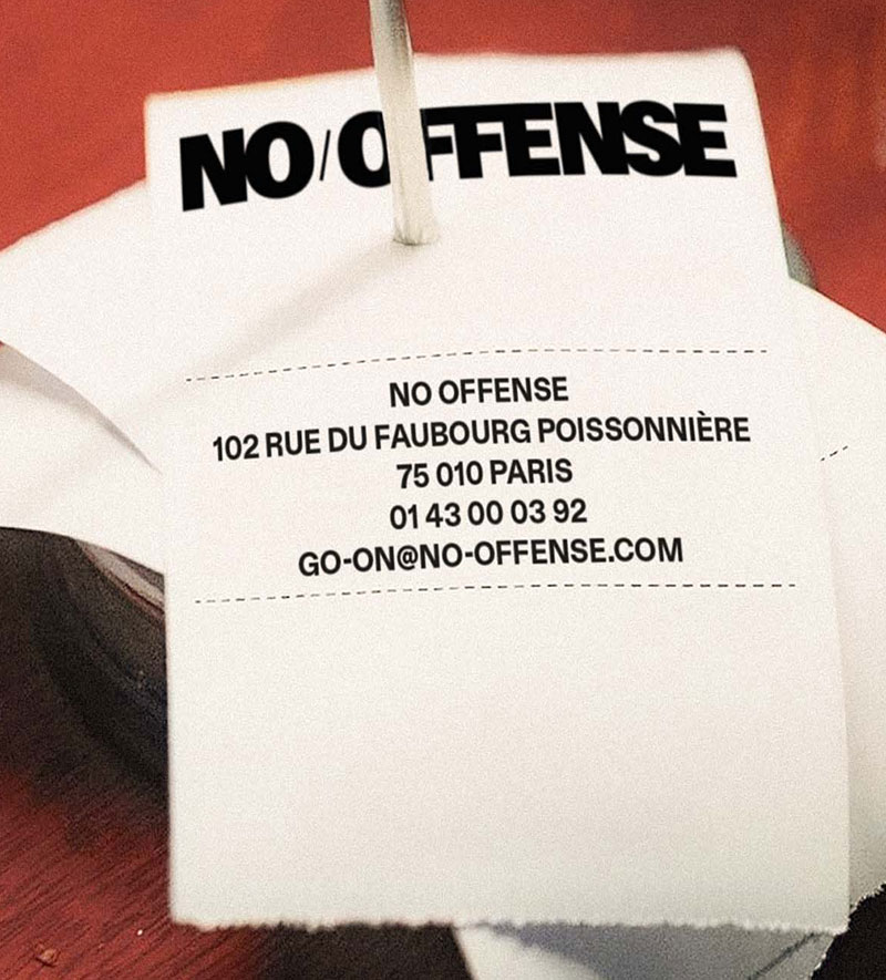 Contacter No offense pour votre nouveau concept food